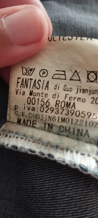 Chaqueta Vaquera Perlas