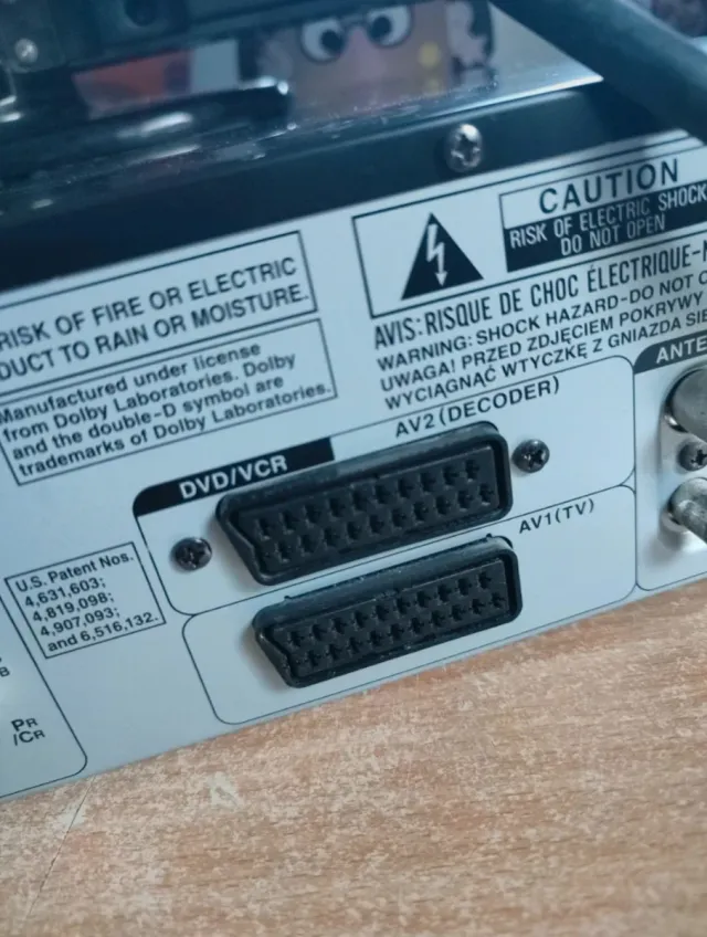 Toshiba D-VR60DT-K-TF VHS/DVD Recorder HDMI