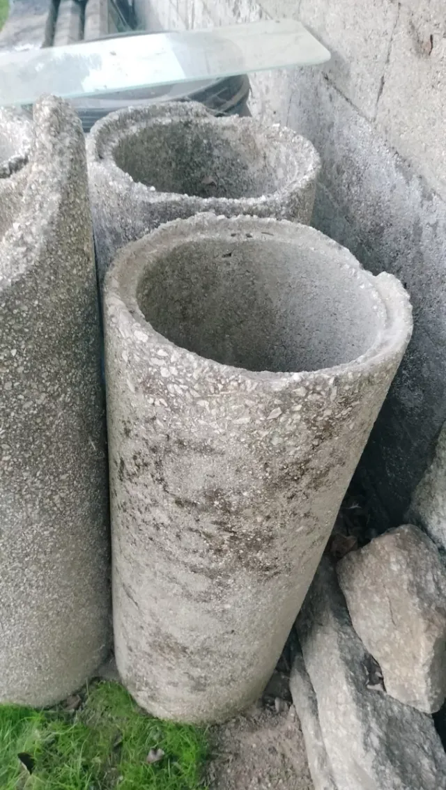 4 Tubos hormigón