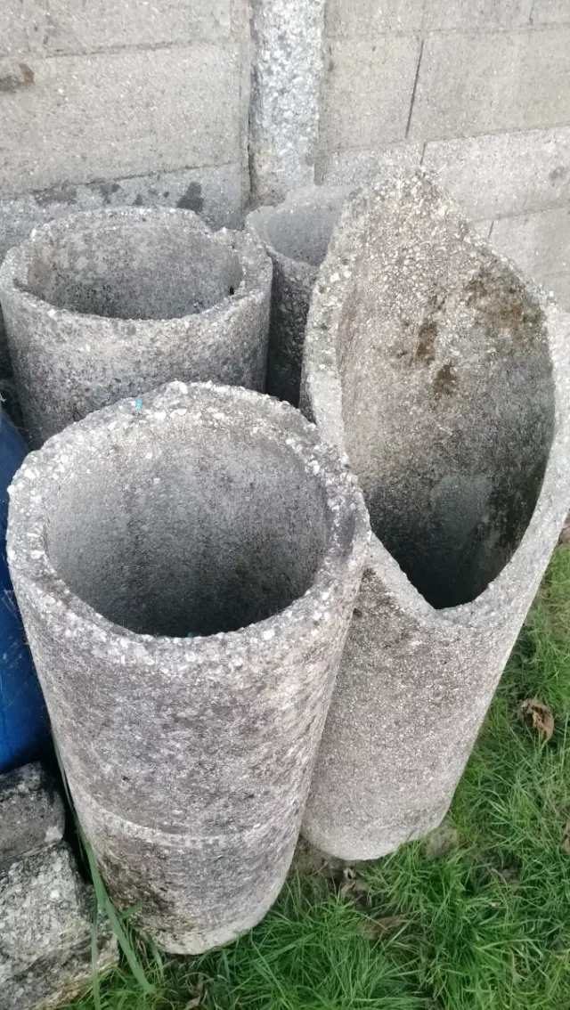 4 Tubos hormigón