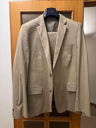 Completo Uomo Hugo Boss Beige Chiaro 54