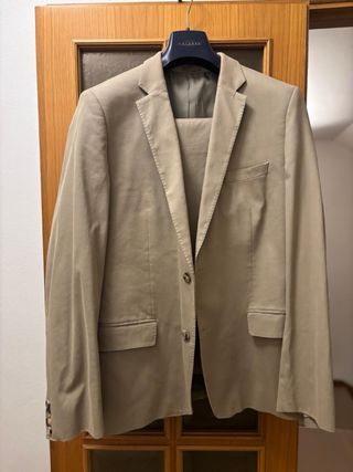 Completo Uomo Hugo Boss Beige Chiaro 54