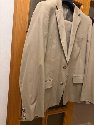 Completo Uomo Hugo Boss Beige Chiaro 54