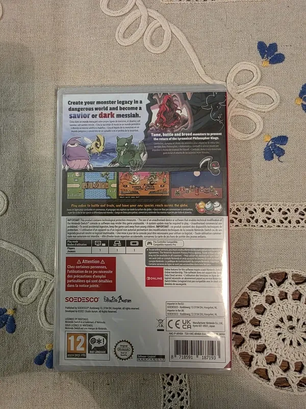 Monster Crown Nintendo Switch Novo Selado