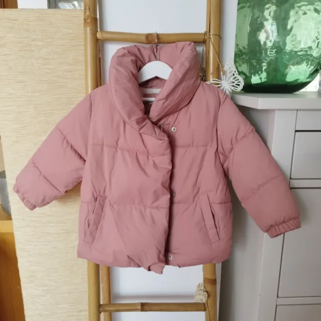 Abrigo acolchado niña Mango Talla 2/3