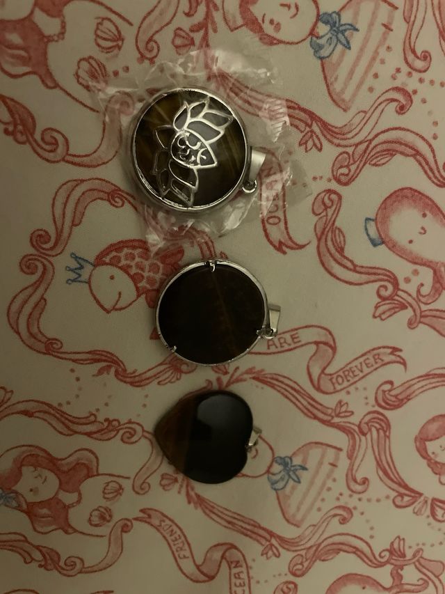 Colgante Corazón y Loto Om