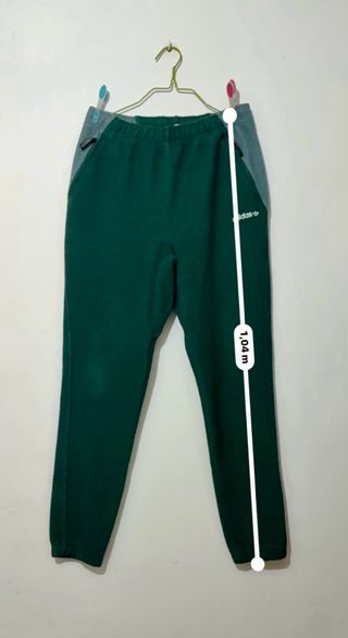 Pantalones Adidas EQT Chándal Verde Gris