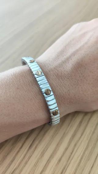 Pulsera elástica de joyería acero