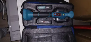 Vibrador de azulejos con baterías