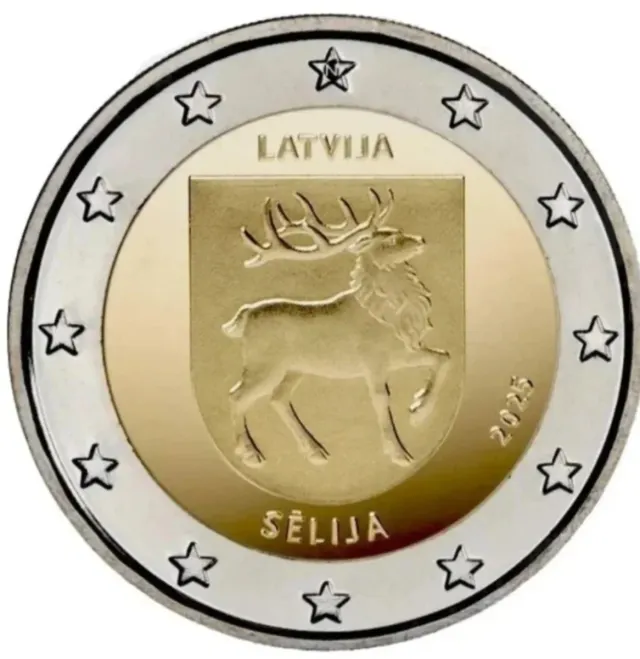 LETONIA MON.CONM.2025 SELIJA S/C