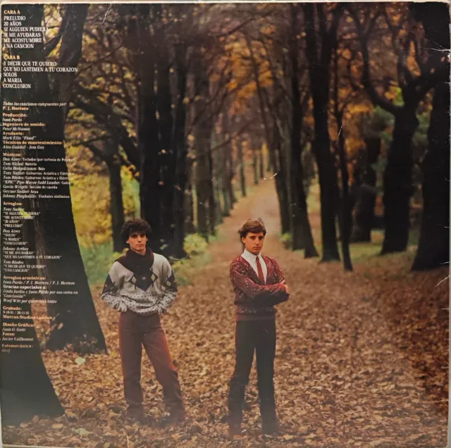 Vinilo Los Pecos 20 años