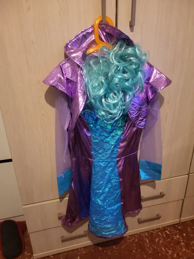 Disfraz alienígena talla S con peluca