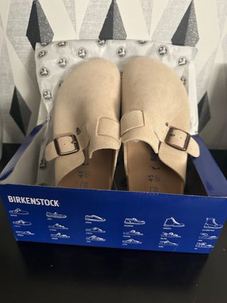 Birkenstock Boston Tam. 45 Bege