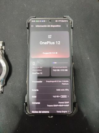 OnePlus 12 512GB Negro + Pack Reloj y Cargador
