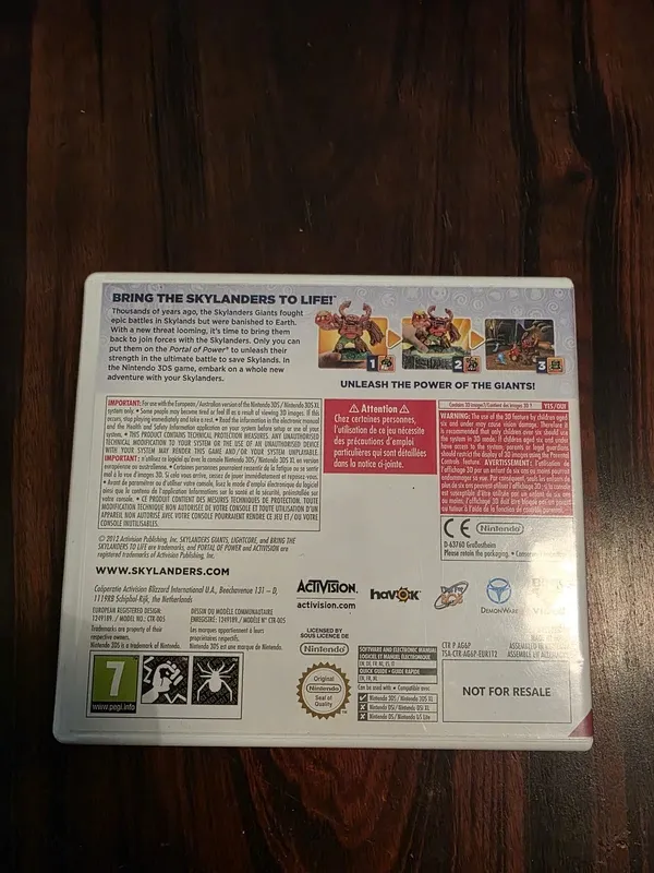 Skylanders Giants Nintendo 3DS