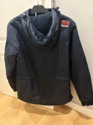 Abrigo Geographical Norway Azul