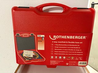Rothenberger Manómetro 2 vías R410A
