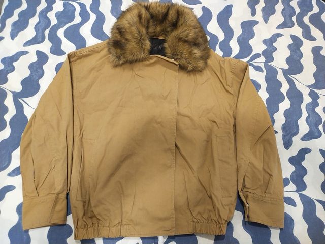 Chaqueta Zara Marrón Talla XS