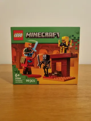 LEGO Minecraft 21266 - Batalha na Lava