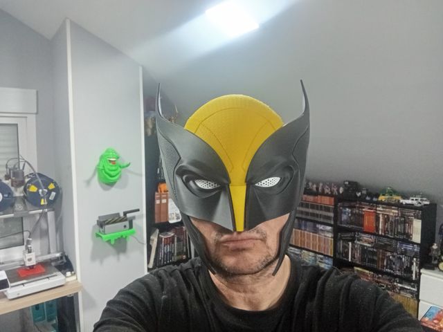 Casco Wolverine 3D Texturizado 1:1