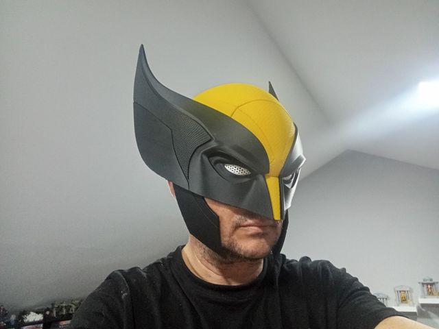 Casco Wolverine 3D Texturizado 1:1