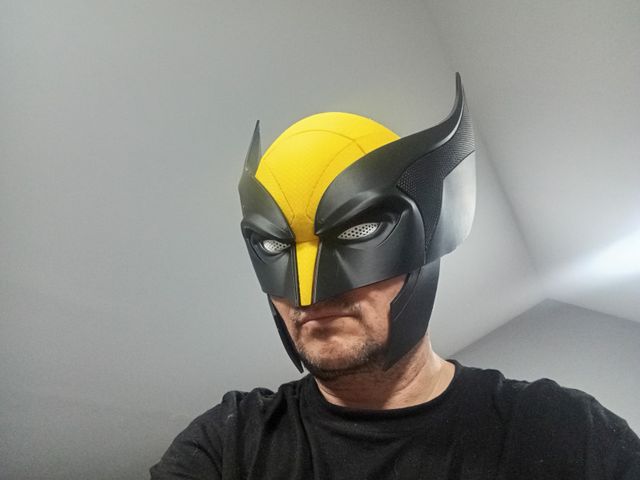 Casco Wolverine 3D Texturizado 1:1