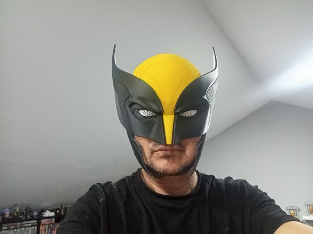 Casco Wolverine 3D Texturizado 1:1
