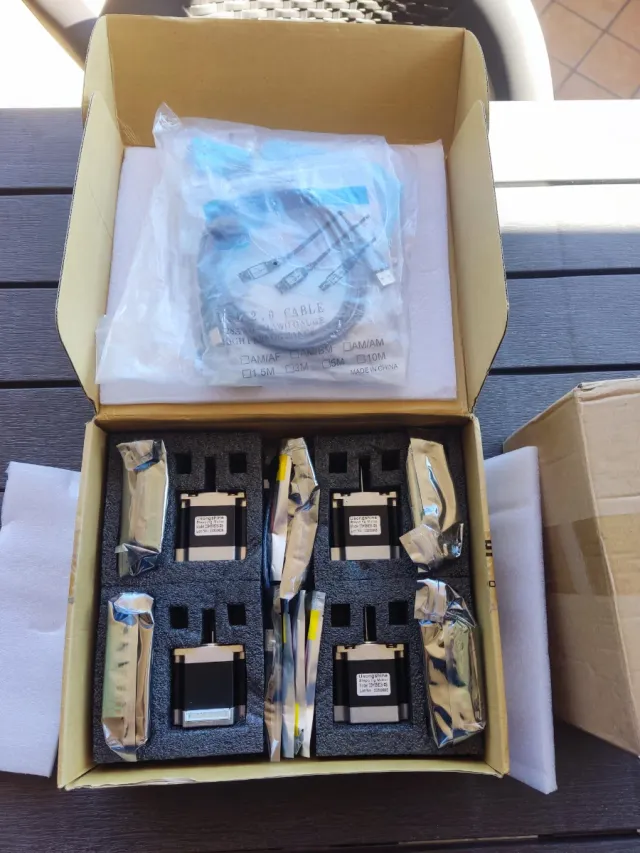 Kit Motori Passo Passo CNC