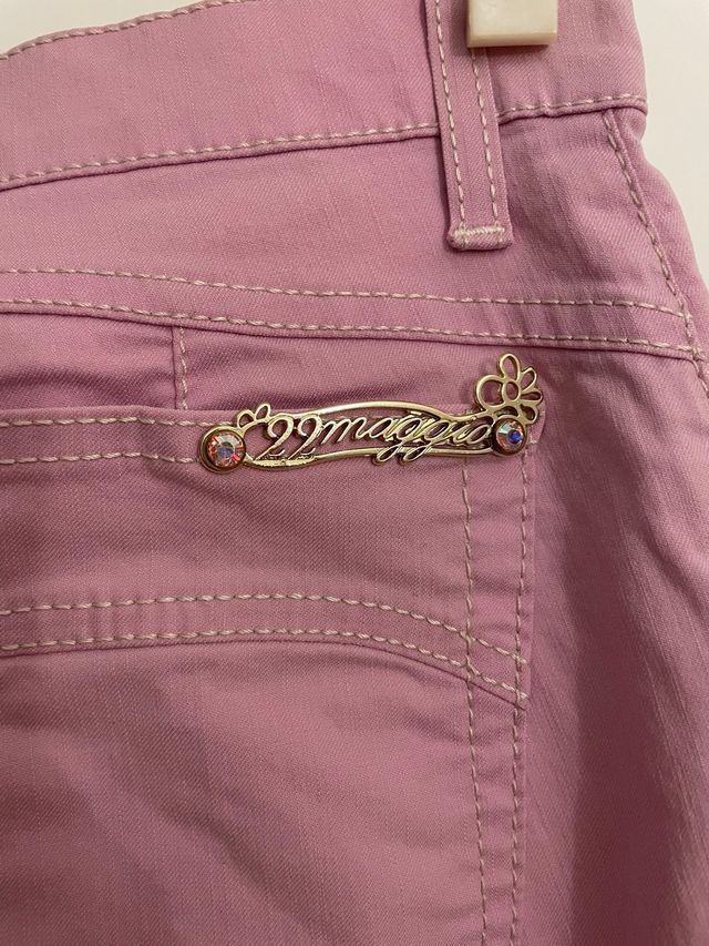 Pantalones 2ndday Rosa Talla S/M