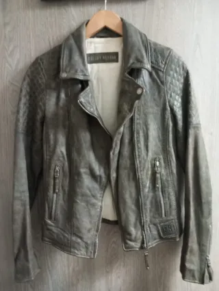 Cazadora motera Luxury Nation verde