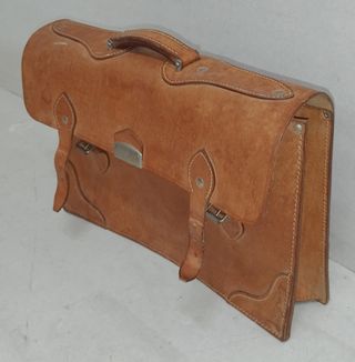 MALETIN CUERO VINTAGE