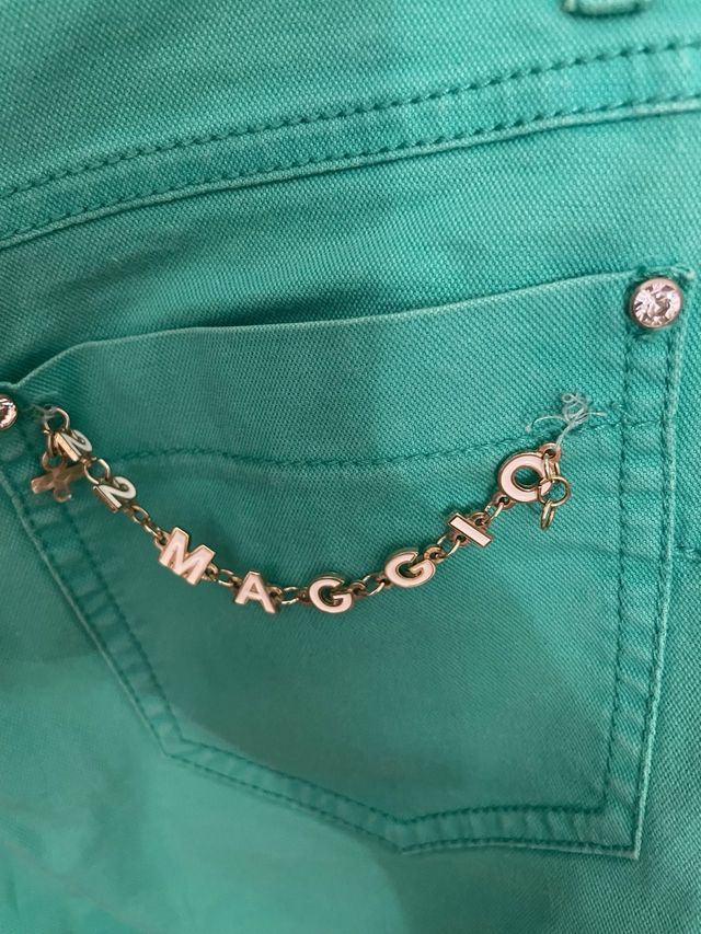 Pantalones verdes mujer