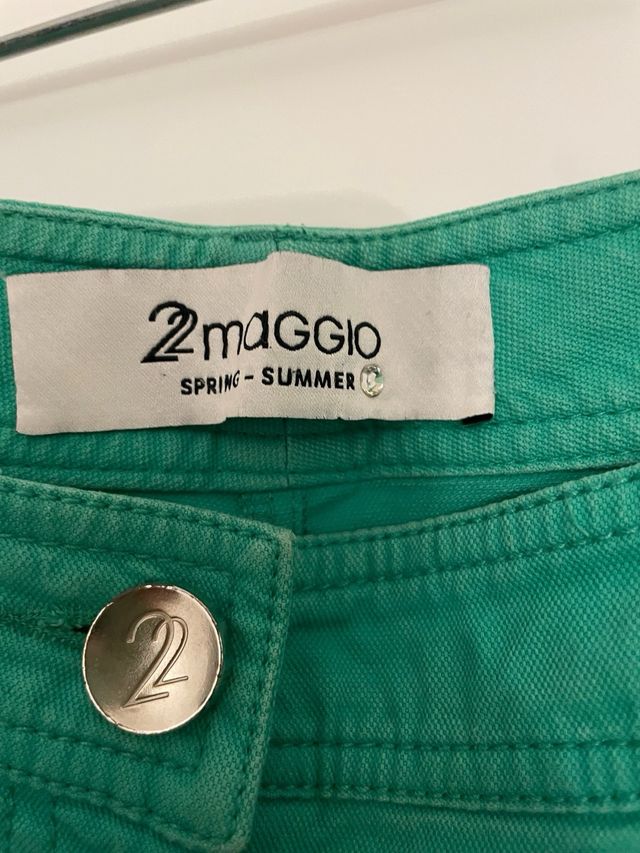 Pantalones verdes mujer