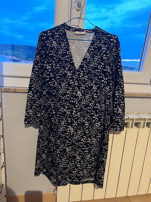 Vestido estampado floral Mango Talla M