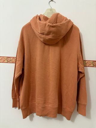 Felpa Nike arancione con logo