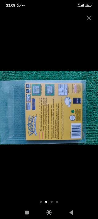 Pokémon Amarillo Pikachu Edición Especial Game Boy