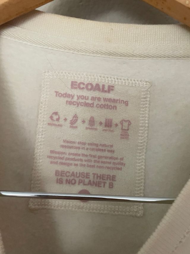 Sudadera ECOALF Beige Talla M