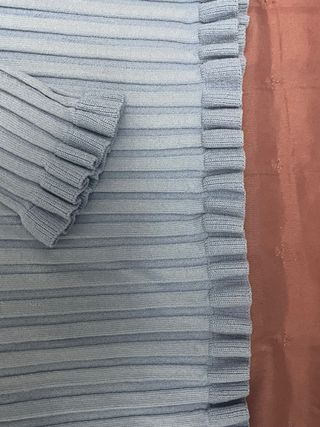 Camiseta Sfera canalé azul talla L