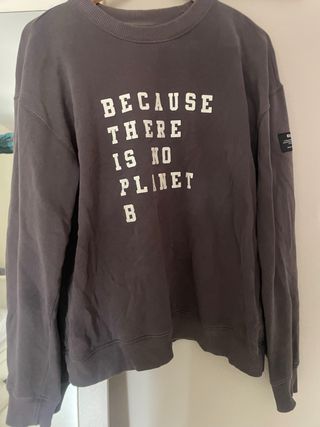 Sudadera Alf Eco Gris Talla M