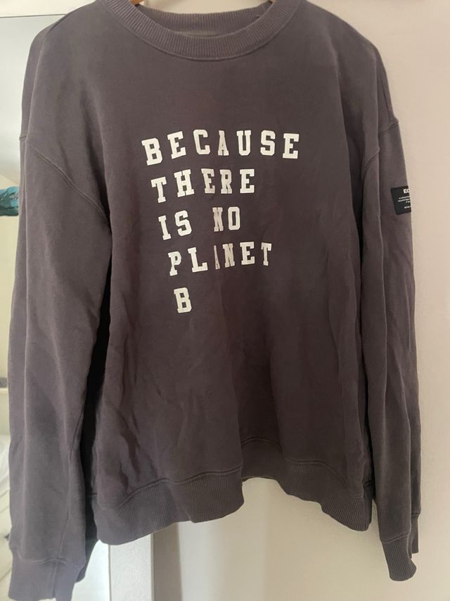 Sudadera Alf Eco Gris Talla M