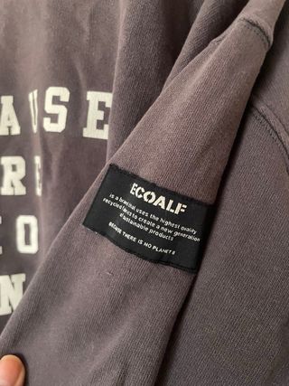 Sudadera Alf Eco Gris Talla M