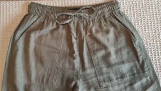 Pantalón Zara Verde Talla S