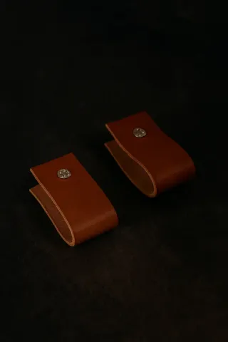 Tiradores de cuero para muebles