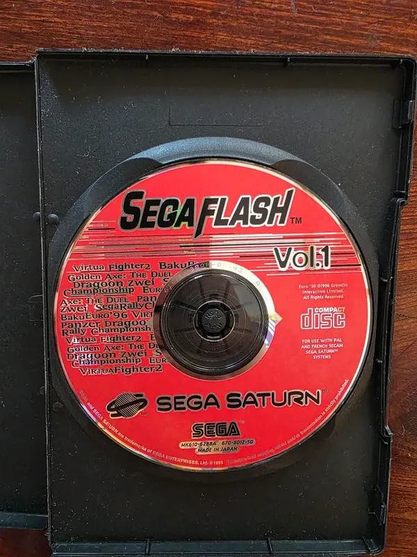 Sega Flash Vol.1 - Sega Saturn