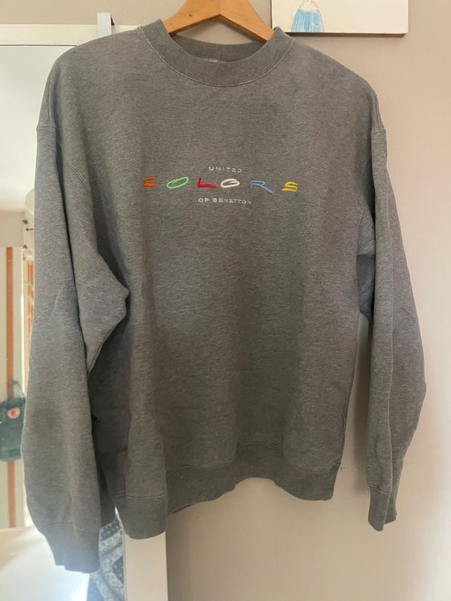 Sudadera United Colors of Benetton Gris