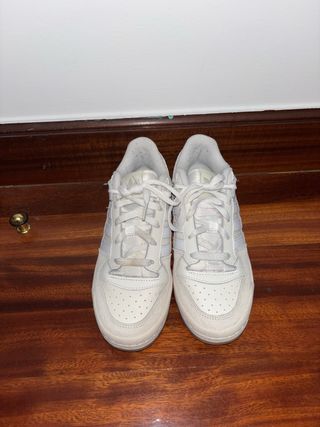 Adidas Forum Beige/Blanco Talla 42