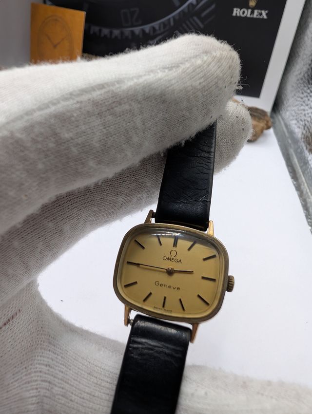 Omega Genève Dama Oro Anni '70