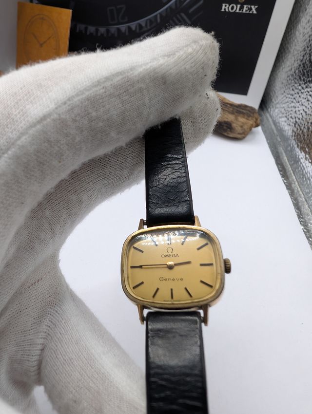 Omega Genève Dama Oro Anni '70