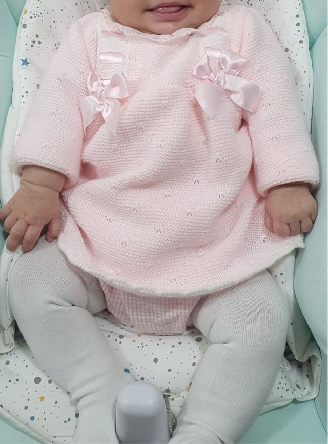 Vestido invierno bebé 3 meses Sardon