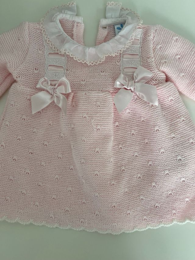 Vestido invierno bebé 3 meses Sardon